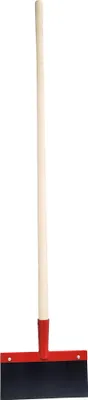 Produktbild von Eisscharre 30 cm Stoßscharre + Hartholz Stiel 120 cm Betonschaber Eiskratzer Scharre Hartholzstiel Eisschieber Schneeschieber für Eis Teerreste Betonreste