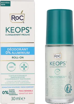 Image de RoC Keops Deo Roll-On - Peau sensible 30 ml