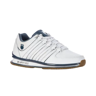 Produktbild von K-Swiss Rinzler Herren Low-Cut Sneaker Leder Textil Gummi Weiß EU 41