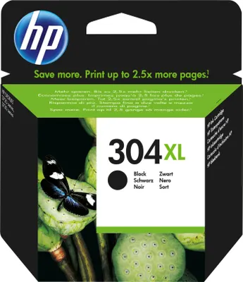 Produktbild von HP 304XL Schwarz Tintenpatrone