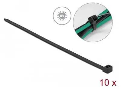 Immagine prodotto di DELOCK DeLOCK Fascetta resistente ai raggi UV L 1220 x L 9,0 mm nero 10 pezzi