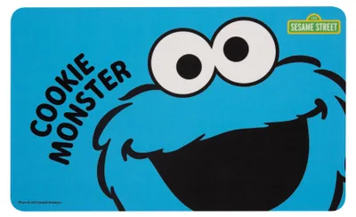 Produktbild von Sesamtstraße Brettchen - Krümelmonster Frühstücksbrettchen Cookie Monster Schneidebrettchen aus Resopal