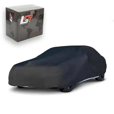 Produktbild von Autoschutzhülle Cover atmungsaktiv Abdeckung Ganzgarage Schutzplane Schwarz M
