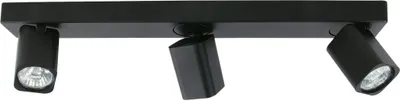 Zdjęcie produktu dla Lampa sufitowa SENOVA czarna 3xGU10x35W aluminium wym:12,5x54x7cm IP20 Italux