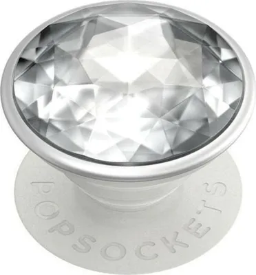 Immagine prodotto di Popsockets Disco Crystal Silver 800925Portaoggetti e supporto per telefono