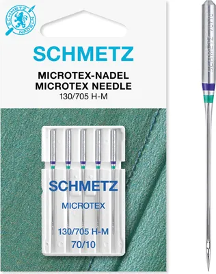 Immagine prodotto di Aghi in microfibra 130/705 H-M VBS 70 MICROTEX
