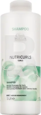 Produktbild von Wella Professionals Nutricurls Micellar Shampoo Reinigungsshampoo für lockiges und krauses Haar 1000 ml
