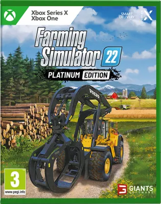 Produktbild von Giants Software Farming Simulator 22 - Platinum Edition, Xbox One/Xbox Series X, Multiplayer-Modus, E (Jeder)