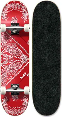 Produktbild von Yocaher Graphic Bandana 7.75´´ Skateboard Rot 31 Inches Rot 31 Inches
