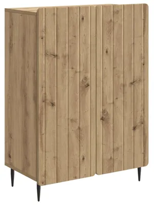 Produktbild von Sideboard Artisan-Eiche 66 x 34,5 x 92 cm Holzwerkstoff