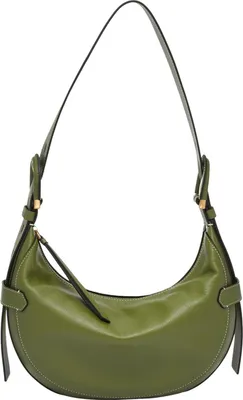 Produktbild von FOSSIL Leder Schultertasche Harwell Hobo Tarragon olivgrün
