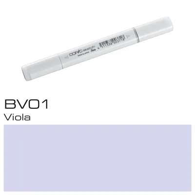 Zdjęcie produktu dla COPIC Sketch dwustronny pędzel i dłuto, BV01 Viola