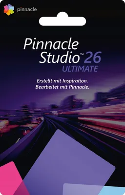 Produktbild von Pinnacle Studio 26 ULTIMATE /Dauerlizenz / Windows DE/ML /PKC