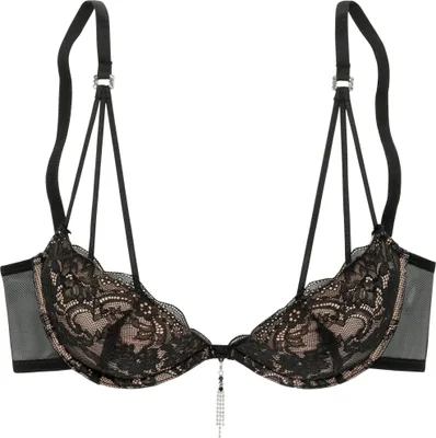 Produktbild von LASCANA Push-up-BH , BH mit Bügel, Spitzen-BH, als Dessous-Set kombinierbar schwarz Größe 75 Cup D