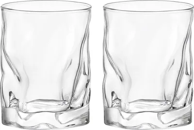 Produktbild von Bormioli Rocco Sorgente Whisky Glasses Set of 2 420ml Unique Design