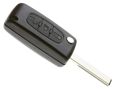 Schlüsselgehäuse für Citroën C4 Picasso/C5, 3 Tasten, CE0523