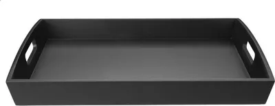Image de Plateau de service Olympia Bamboo noir grand format 510 x 350 mm