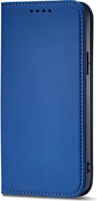 Produktbild von Magnetkartenetui Samsung Galaxy S23+ Flip Wallet Stand Blau