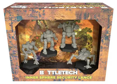 Zdjęcie produktu dla BattleTech Inner Sphere Security Lance - Gra figurkowa - Akcesoria - Edycja ENG