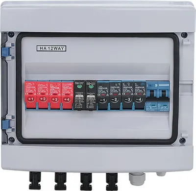 Immagine prodotto di Scatola di distribuzione con interruttori automatici YRO HA-12WAY, 550V, IP65