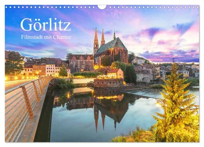 Produktbild von Görlitz - Fimstadt mit Charme (Wandkalender 2027 DIN A3 quer), CALVENDO Monatskalender