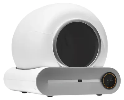 Obrázek produktu pro Automatická kočičí toaleta – Inteligentní kočičí toaleta – Samočisticí kočičí toaleta – Bez zápachu – Objem 60 litrů