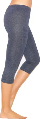 Obrázek produktu pro Dámské 3/4 capri legíny bavlněné JEANS L