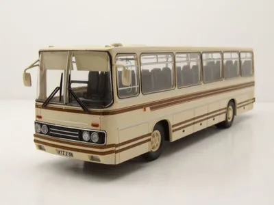 Produktbild von Ikarus 256 Bus beige braun Modellauto 1:43 Premium ClassiXXs