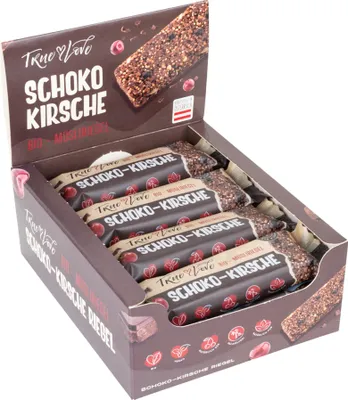 Produktbild von Schoko-Kirsch-Riegel 36g - 12er Vorteilspack von True Love