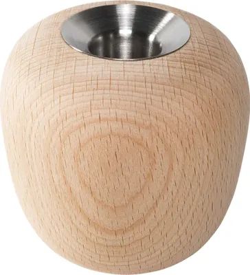 Immagine prodotto di Stelton Ora portacandele H 8 cm in legno di faggio