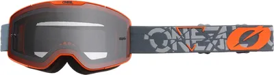 Image de O'NEAL Motocross Brille B-20 Strain V.22 Grau , Grau Orange
