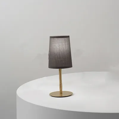 Obrázek produktu pro Současná stolní lampa Mash šedá 1 světlo E14
