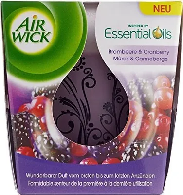 Immagine prodotto di Candela profumata Air Wick feel-good blackberry blossom & cranberry105g