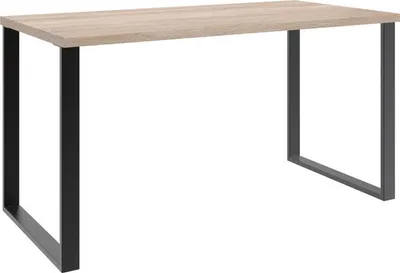 Produktbild von Wimex Home Desk Schreibtisch Eiche Sägerau/Schwarz