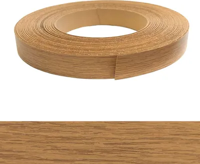 Produktbild von Kantenumleimer Melamin 22mm x 50m mit Schmelzkleber in Eiche mittel natur Dekor