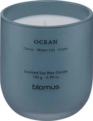Produktbild von blomus GmbH TUOKSU Duftkerze S Ocean tradewinds 9cm