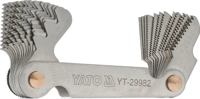 Produktbild von YATO Gewindelehre YT-29982 Federstahl