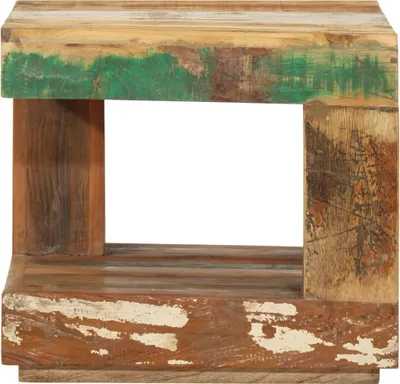 Obrázek produktu pro vidaXL Konferenční stolek 45x45x40 cm Masivní staré dřevo