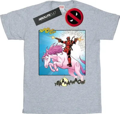 Produktbild von Marvel - "Hey You" T-Shirt für Damen BI20736 (L) (Grau)