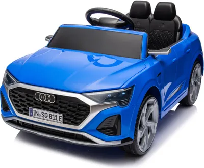 Obrázek produktu pro AIORBER dětské elektrické autíčko s dálkovým ovládáním pro rodiče, Audi SQ8 pro děti, duální pohon, LED světlo, pro děti ve věku 3-6 let, 98 x 58 x 43 cm