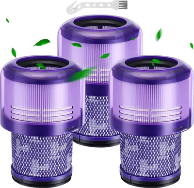 Produktbild von V11 Filter für Dyson -Ersatz Filter für Dyson V11 Animal/Absolute/Torque Drive/Fluffy/Complete Pro V15 Detect SV14 Akku-Staubsauger,Waschbar Hepa Filter Ersetzen Sie # DY-970013-02 & 97001302
