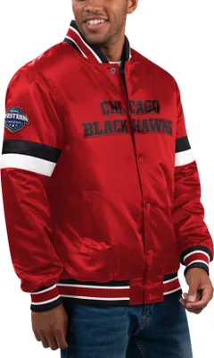 Zdjęcie produktu dla Koszulka STARTER NHL Chicago Blackhawks HOMEGAME Varsity Jacke - XL