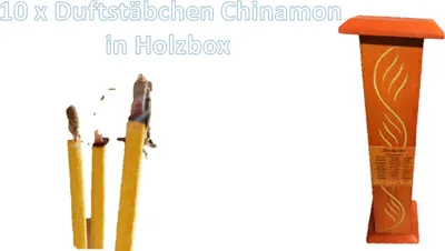 Produktbild von Holz-Räucherstäbchenbox Räucherturm Räuchersäule