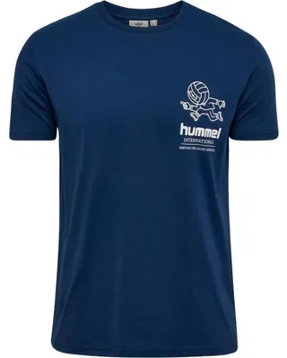 Produktbild von Hummel Pulse Graphic Kurzarm-t-shirt Blau S Mann Blau S