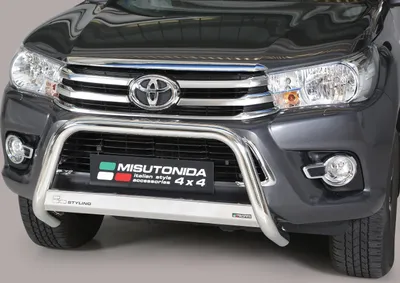 Obrázek produktu pro J&J Automotive | Přední rámy pro Toyota Hilux Double Cab 2016-2018 63mm