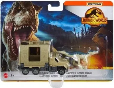 Obrázok produktu pre Matchbox Jurský svet Transporter z Baryonyxem