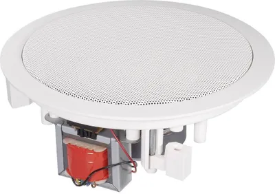 Produktbild von Renkforce CL-130RT ELA-Einbaulautsprecher 45 W 100 V Weiß 1 St.