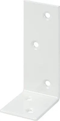 Produktbild von Vormann Starke Balkenwinkel weiß 80/40 x 30 mm