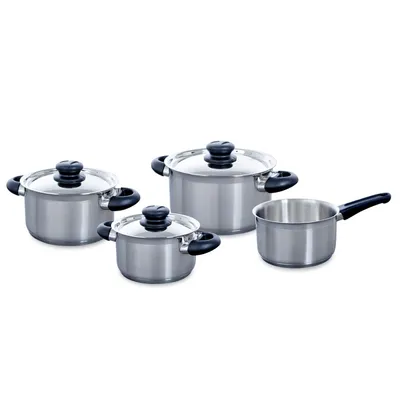 Zdjęcie produktu dla BK Karaat+, Pan set, Srebrny, 4 szt.