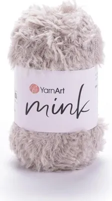 Produktbild von YarnArt Mink, Effektgarn, Flauschgarn, leami, leamigurumi 337 beige